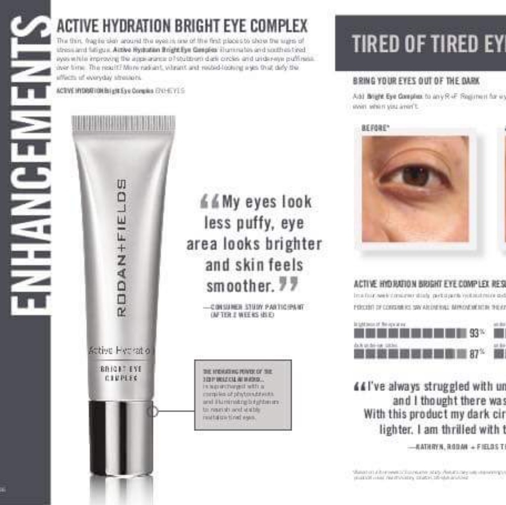 Rodan + Fields Active Hydration Bright Eye Complex